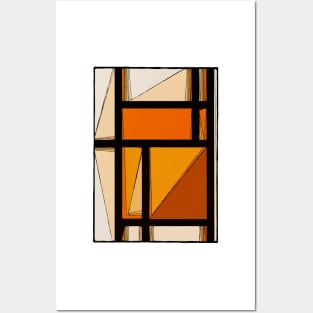 Stained Glass Sunrise Posters and Art